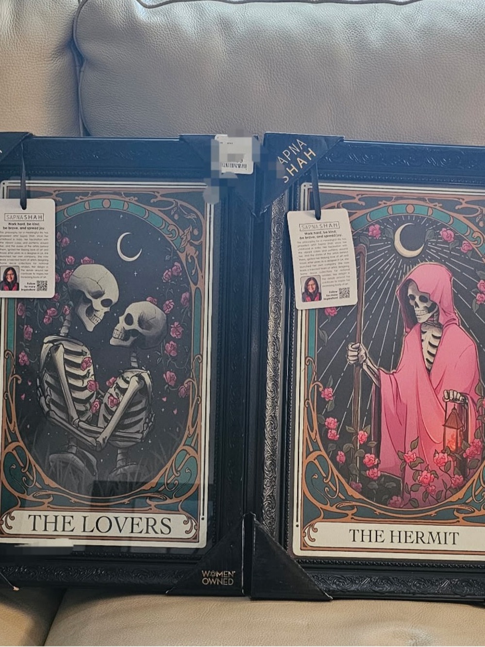Sapna Shah wall art The drama queen, the lovers, the hermit, the Overthinker - Picture 2 of 2